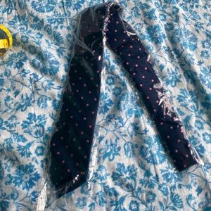 Charles Tyrwhitt Blue Pink Polka Dot Classic Tie
